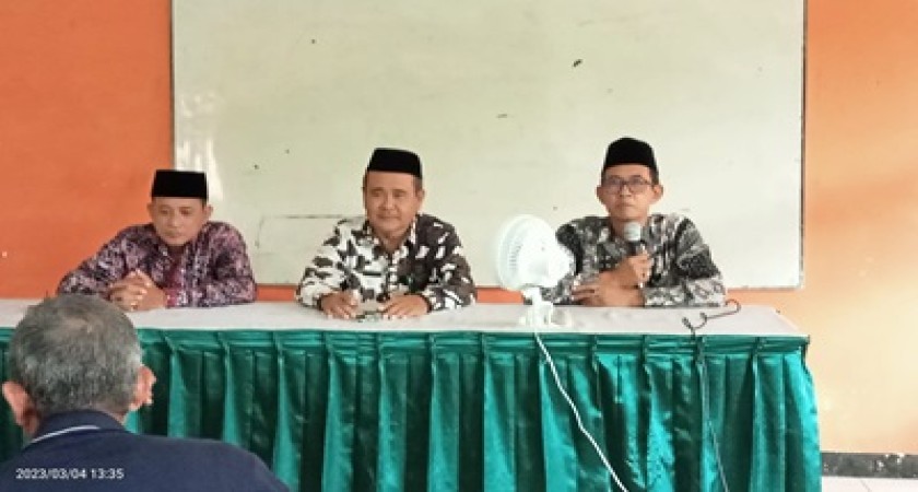 Sambut Kepala TU Baru MTsN 2 Gunungkidul, Kamad : Tambah Semangat dan Totalitas